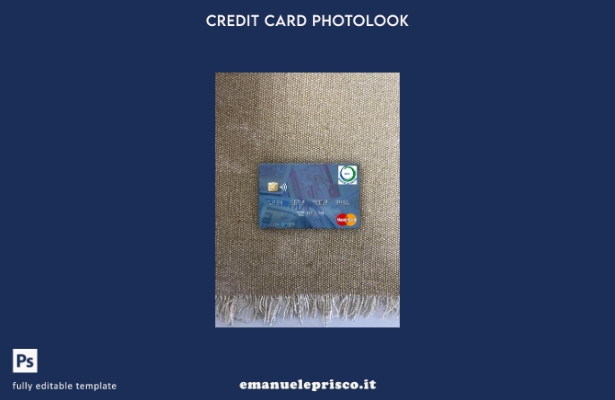 modello frontale photolook mastercard Guinea Bissau stile verificato